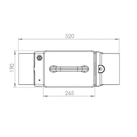 EVO Aqua 6089 Integral filter DN160