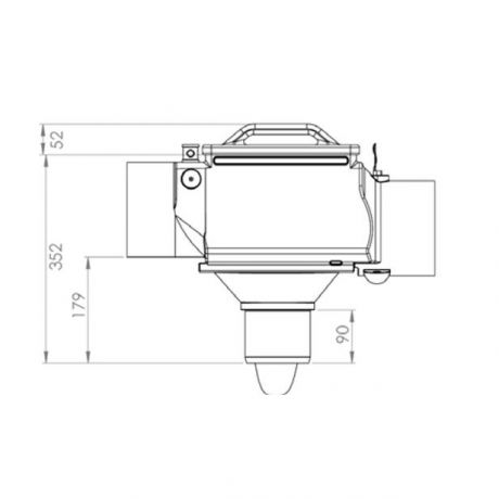 EVO Aqua 6089 Integral filter DN160