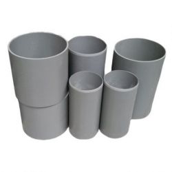 PVC buis/opzetstuk grijs diam.500 - 105cm (maatwerk)