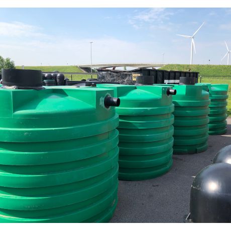 Stockagetank rond bovengronds BASIC 4.000L